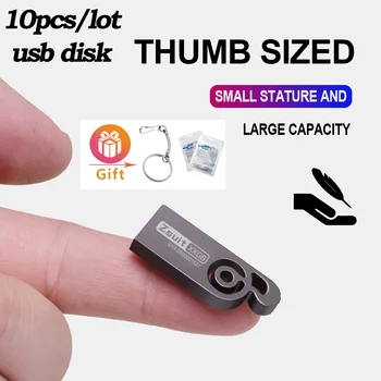 10tk/Palju Metall-Memorias USB Stick Originaal 128GB Pendrive 64GB Flash Drives Pen Drives, USB 256GB Flash Drive Tasuta Shipp U Disk