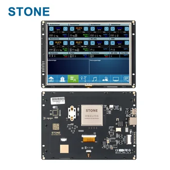 8 Tolline 800x600 TFT-Ekraan HMI Moodul Kontroller + Programm + RS232-USB-RS485 Liides