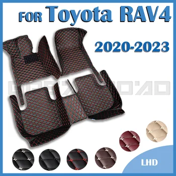 Auto Põranda Matid Toyota RAV4 Mitte-Hübriid 2020 2021 2022 2023 Kohandatud Auto Suu Padjad Auto Vaip Katte sisustuselemendid