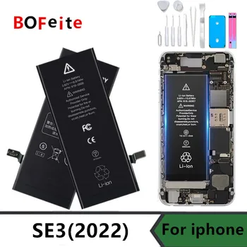BoFeite Reaalne Võimsus 2018mAh Aku iPhone SE3 2022 APPLE Originaal Laetav Telefon Bateria