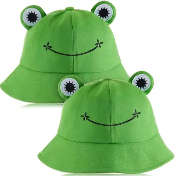 Cute Cartoon Konn Müts Naistele Tüdrukud Kopp Müts Püük Kork Konnataoline Mütsid Väljas Päike Mütsid Kalamees Mütsid Konn Kopp Mütsid