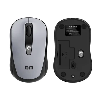 DM K8 Juhtmeta Hiir, 2.4 GHz Ergonoomiline Optiline Kaasaskantav Arvuti Hiire USB Vastuvõtja Office Mäng Hiired ARVUTI Süles