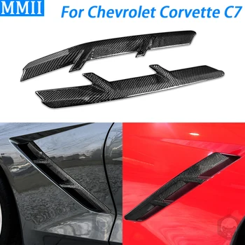 Eest Corvette C7 2014-2019 Päris Kuiv Carbon Fiber Uks Pool Poritiiva Air Vent Sisekujundus Katta Auto Kaunistamiseks Moderniseerimise Tarvikud