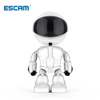 ESCAM 1080P Robot IP-Kaamera Kodu Turvalisus, Wifi, Kaamera Öise Nägemise beebimonitor CCTV Kaamera Intelligentne Robot Jälgimise YCC365APP