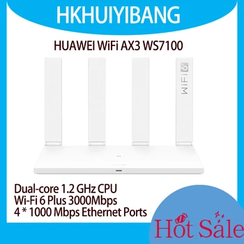 HUAWEI WiFi Repeater AX3 WS7100 Wireless Gigabit Router Dual-Core 1.2 GHz PROTSESSOR, Wi-Fi 6 Pluss 3000Mbps Dual Band Kodu Võre Ruuter