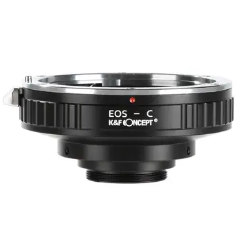 K&F Mõiste Mount Adapter Canon EOS EF ja EF-S Objektiivi CCTV Tööstuslikud Seire-Seeria C Suu Keere Kaamera Kere