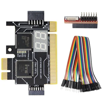 TL631 PRO Universaalne Sülearvuti PCI Diagnoosida Kaardi ARVUTISSE PCI-E Mini LPC Emaplaadi Diagnostika-Analyzer Tester Debug Kaardid