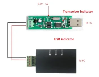 USB MBUS ori moodul MBUS master slave side silumine bussi jälgida TSS721 Nr spontaansus Ise kogumik.